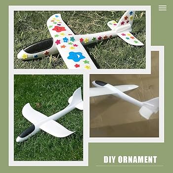 Amazon.co.jp: NOLITOY 手投げ飛行機 模型 ペイント モデル